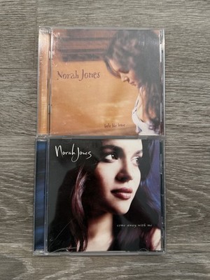 2 Norah Jones CD Lot Come Away With Me & Feels Like Home Used Disc Set