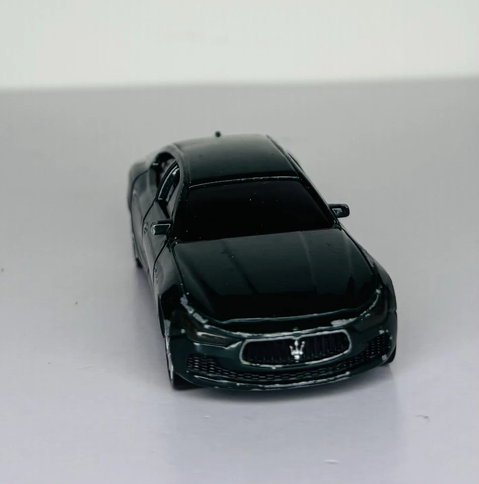 2016 Mattel 1:55 Scale Fast & Furious 7 • Green Maserati Ghibli [Loose] - Image 2 of 4