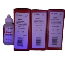 4 Bottles Hollister 7906 Adapt Stoma Powder Expires 2027-2030 3 NIB. 1 No Box
