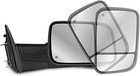 MOSTPLUS Right Passenger Side Power Heated Mirror Side, Black 