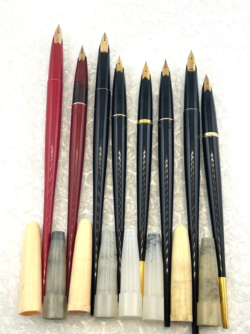 万年筆　デスクペン　パイロット　プラチナ　9点セット　9本 Fountain pen desk pen Pilot Platinum 9 piece set 9 pieces | eBay