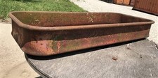 Little Red Wagon Bed Only, Radio Flyer Wagon Part, Rustic Vintage Flower Pot K,