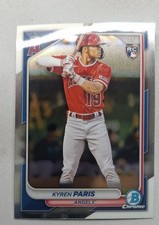 2024 Bowman Chrome - Kyren Paris #64 (RC)