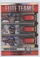 2007 Donruss Elite Teams Red 254/400 Javon Walker Jay Cutler Mike Bell #ET-9 0o0