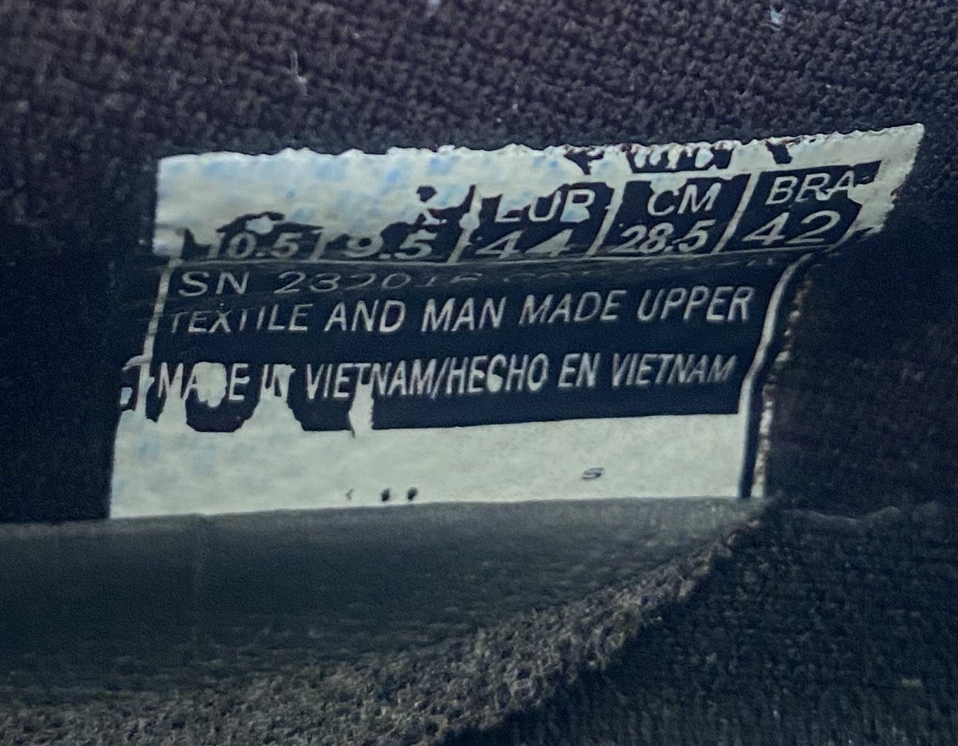 Lotto 3 scarpe uomo Skechers slip on memory nere taglia 10 5 10 ottime