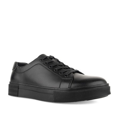 Grüner Schuhe Munich Men's Black Leather Fashion Sneakers Casual GRU6589-25202