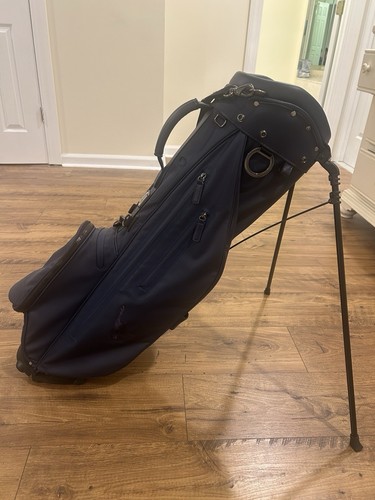 Titleist Linksmaster Carry Stand Bag Navy Logo