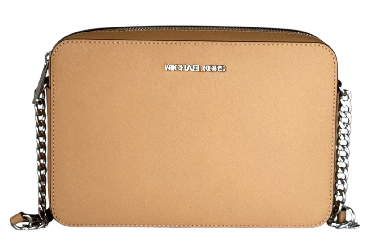 Michael Kors Jet Set Item Crossbody Bag - Peach for sale online | eBay