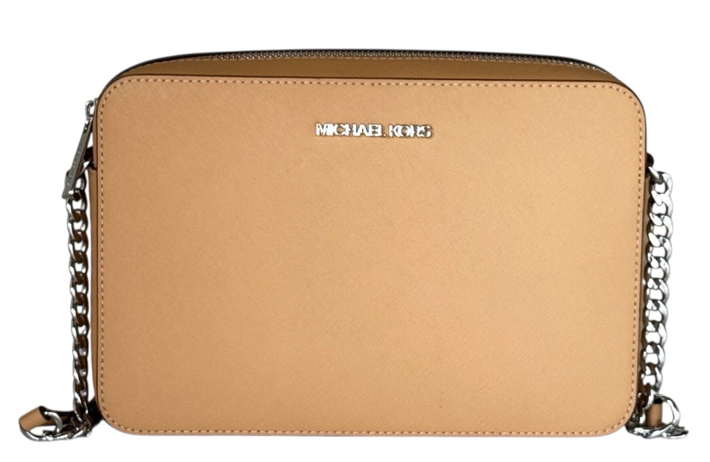 Michael Kors Jet Set Item Large East West Shoulder Crossbody Bag Peanut