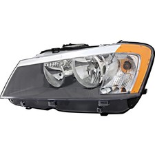 For 2011 2012 2013 2014 Bmw X3 Halogen Type Chrome Headlight Driver Left Side Lh