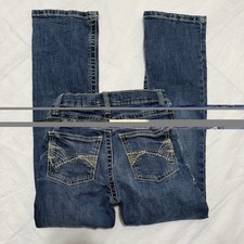 Wrangler 20x Straight Leg Jeans Youth Size 10 Western Denim Cowboy Ranchwear