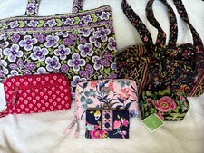 Vera Bradley. Group of five different pieces....