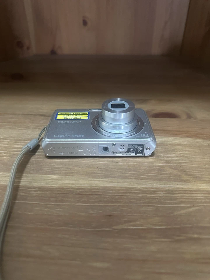 sony cybershot dsc w180 silver argento - funzionante con accessori - Immagine 3 di 4