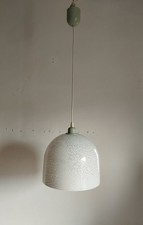 lampada sospensione in plexiglass anni '70/80