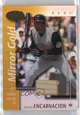 2002 Leaf Certified Mirror Gold Materials 8/25 Juan Encarnacion #132 0o1