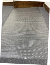  Floor Protector Waterproof Non-Slip Design Indoor 2'2" x 20' (Runner) Clear