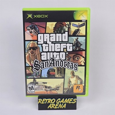 Grand Theft Auto: San Andreas (Original Xbox) Black Label Case & Disc