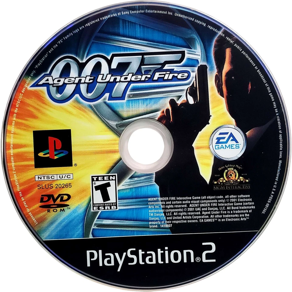 007 Agent Under Fire - Sony Playstation 2 PS2 Testado Autêntico Garantia 1Y - Imagem 3 de 4