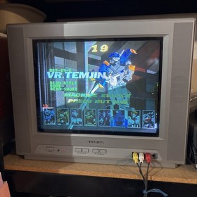 Virtual On Cyber Troopers Sega Saturn Game CIB Registration Card TESTED