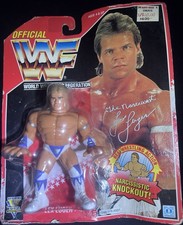WWF Hasbro Lex Luger Red Card – Warped Card / Bubble Pull – Vintage Wrestling