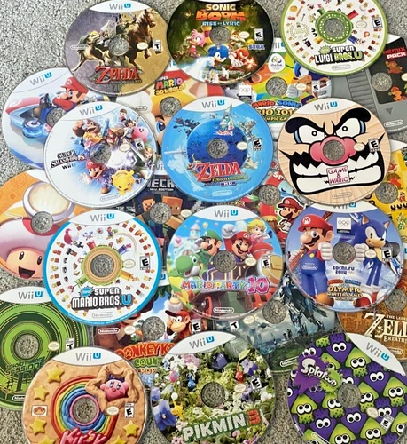 Wii U (Nintendo Wii U) Pick & Choose Loose Disc Game FREE SHIPPING!