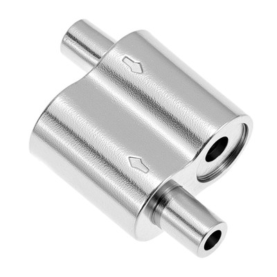 M3 Wire Rope Cable Clamp for 1/16 Inch Rope, 8 Pcs 1/16'' Two Way Wire Rope Cl...