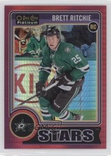 2014-15 O-Pee-Chee Platinum Red Prism 6/135 Brett Ritchie #180 g5j