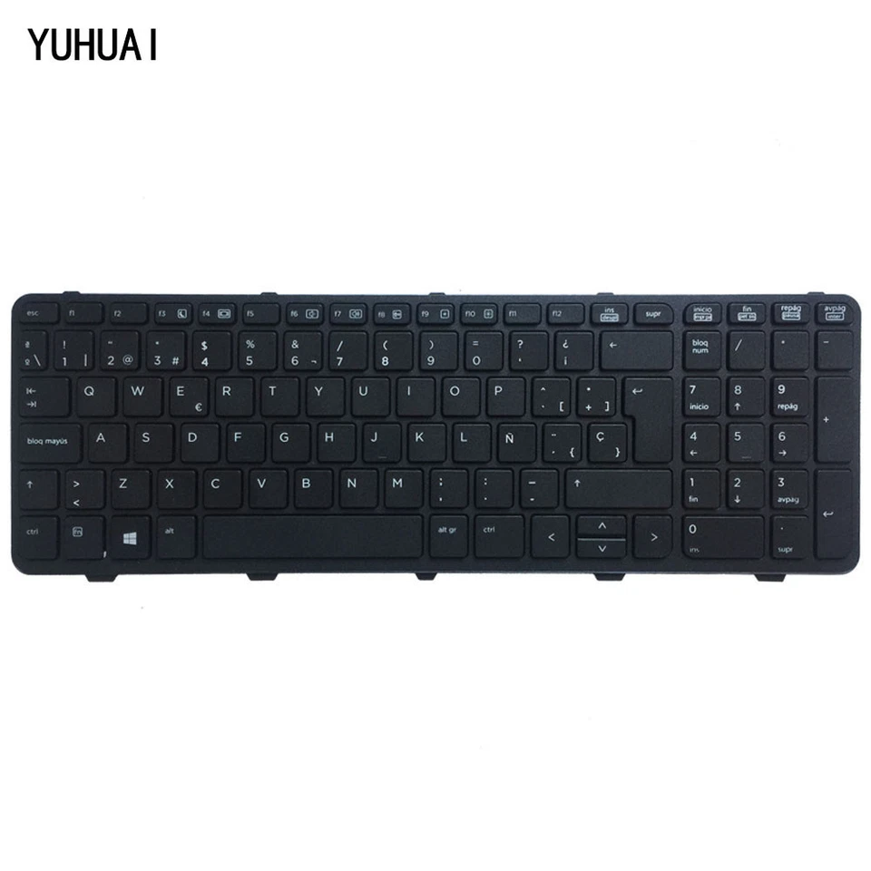 New for HP ProBook 450 G2 455 G2 470 G0 470 G1 470 G2 SP Spanish Keyboard - Image 2 of 4