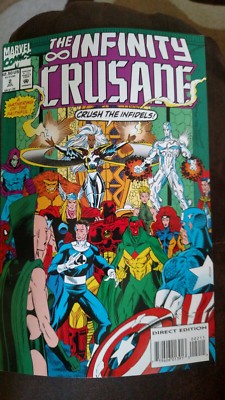 Infinity Crusade #2 Marvel Comics July 1993 Jim Starlin Ron Lim near mint