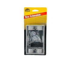 Hubbell Bell Outdoor 5400-5 Weatherproof Extension Box Adapter 1-Gang Gray