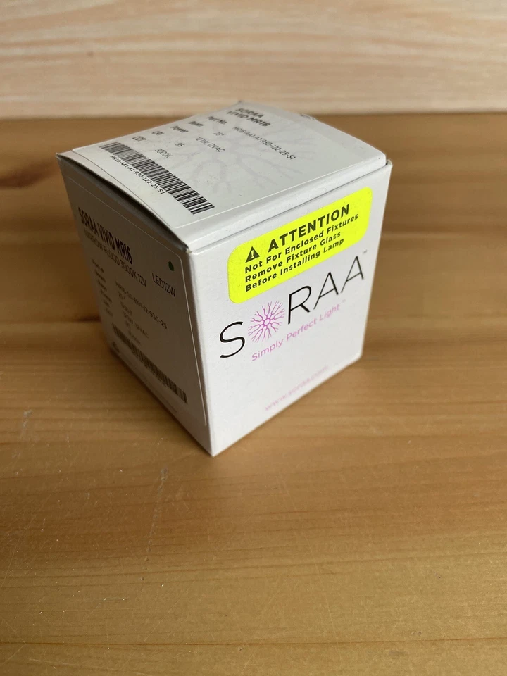 SORAA VIVID MR16 12.1 W LED 25° Narrow Flood Bulb 3000 K GU 5.3 - Image 4 of 4