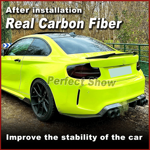 Spoiler posteriore in carbonio per BMW SERIE 2 F87 M2 F22 220i 228i M235i M240i Coupè 2014-2019 - Foto 2 di 11