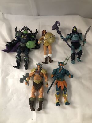 Masters Of The Universe MOTU Masterverse 5 He-man Skeletor Action Figures
