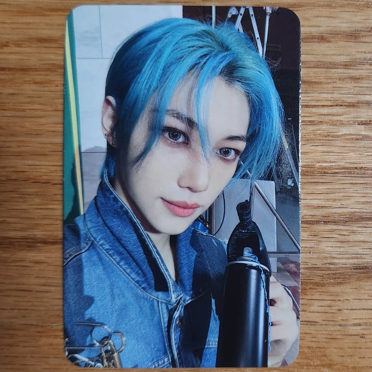 Felix Official Music Korea Lucky Draw Photocard Stray Kids Rock