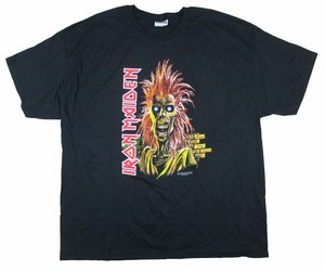 iron maiden first album t shirt