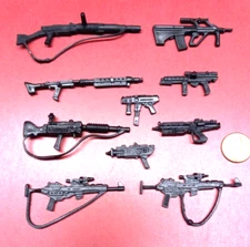 Star Wars Blasters Rifles Guns Misc. Lot of 10
