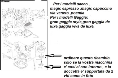 Guarnizione Sottocoppa Per Macchina Caffè Gaggia E Saeco - Ricambio Originale 145841500, Gomma Alimentare - Foto 10