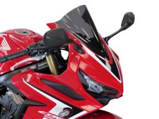 Fits Honda CBR650R 19-2023 Airflow Dark Tint DOUBLE BUBBLE SCREEN by Powerbronze