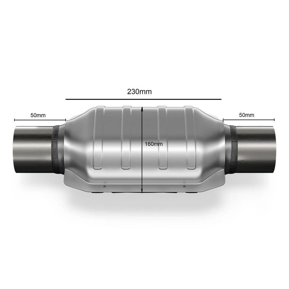 200 Zeller Renn/Sport Katalysator Metall Anschluss Ø63,5mm.EURO 3/4. - Bild 3 von 4