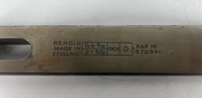 Renold Bar for Chain Mortiser  1/8'' & 9/16'' W x 2'' L x 5'' Depth (101971)