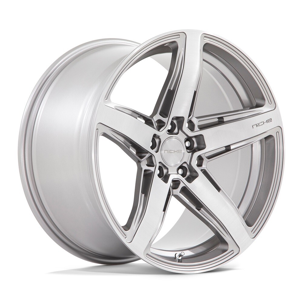 20x9.5 +32 Niche M270 Teramo 5x112 Anthracite Brushed Face Wheels (Set of 4)