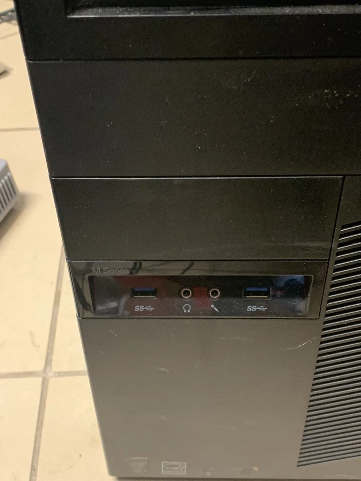 Lenovo ThinkCentre Tower PC M93p Intel i5-4590 8GB 500gb HDD Windows 7 - Image 4 of 4