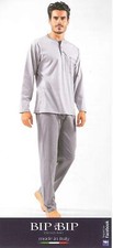 MENS BOY COTTON SERAPHIM POCKET PYJAMAS PATTERN BRAND BIP BIP ART.1507