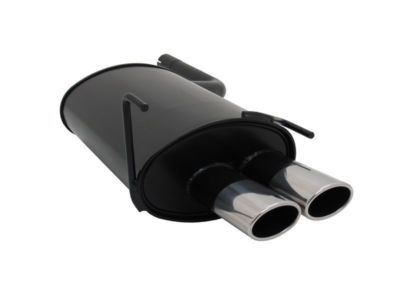 Novus Sportauspuff GruppeN 2x85/58mm AM-Design Mercedes C-Klasse  W202 C180