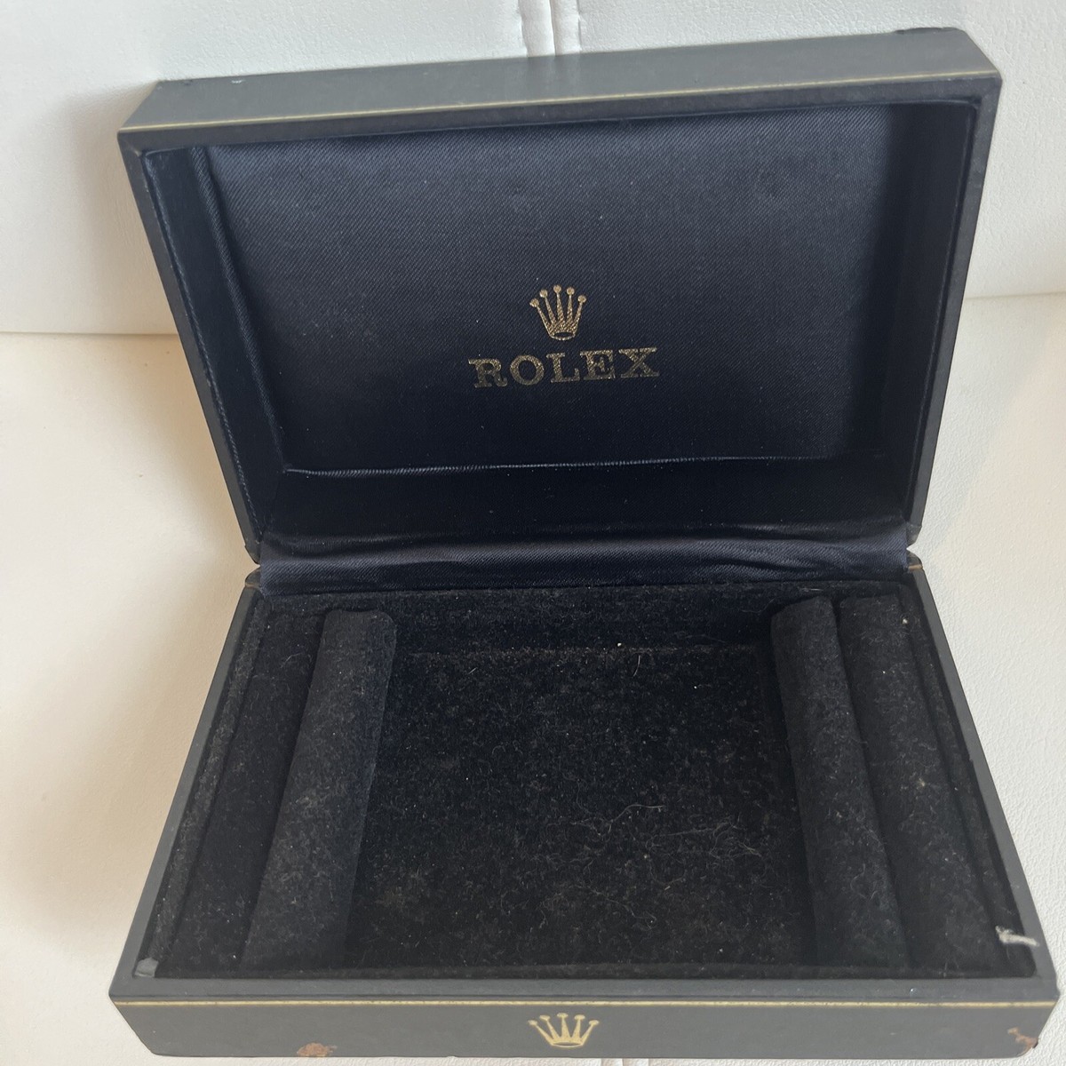 Rare Vintage Rolex Watch Box Black | eBay