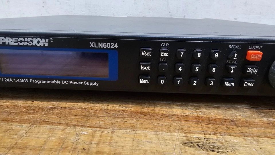 Fuente de alimentación de CC programable BK Precision 60V/24A 1,44kW XLN6024 USADA Foto 4 de 4