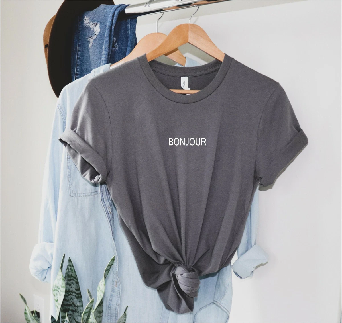 french slogan t shirts