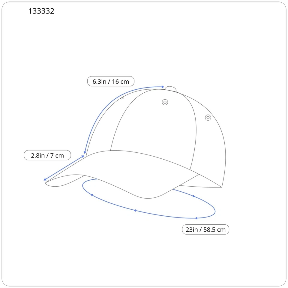 Gorra de béisbol GANT para hombre talla única ajustable con logotipo blanco Foto 3 de 4