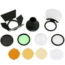 New Godox AK-R1 Accessory Kit for Round Flash Head, USA Authorized Dealer 42490