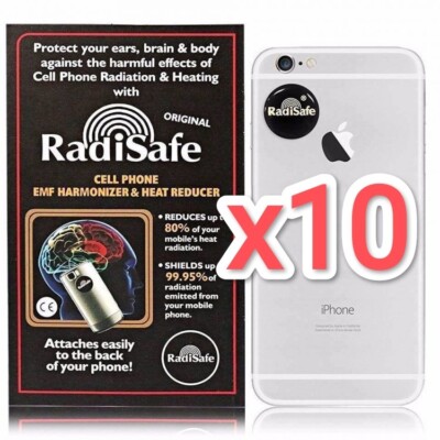 10 X EMF 5G Anti Radiation Protection Chip Shield Mobile Phone